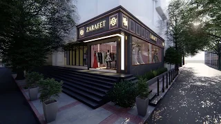 Zarafet Womens's Boutique - Design Walk through | One Storey Architects & Interior Designers