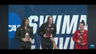 Neely Burns: Trinity’s First Women’s Swimming National Champion