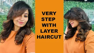 Easy Layer Haircut | Step by step