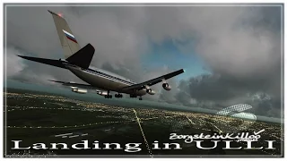 IL-86.Landing in ULLI