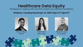 Healthcare Data Equity webinar