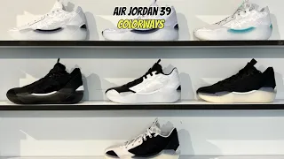 FIRST LOOK Air Jordan 39 Colorways