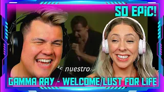 Americans React to Gamma Ray – Welcome/Lust for Life (Live) | THE WOLF HUNTERZ Jon and Dolly