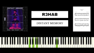 R3HAB x Timmy Trumpet x W&W - Distant Memory (BEST PIANO TUTORIAL & COVER)