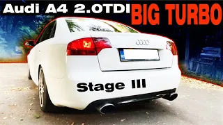 Audi A4 B7 2.0 TDI 170 Quattro | Stage 3 BIG TURBO Upgrade