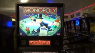 MONOPOLY PINBALL MACHINE - BY STERN 2001