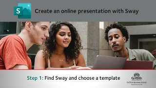 Create an online presentation with Microsoft Sway: Step 1