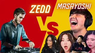 Masayoshi Drops a 30 BOMB to Obliterate ZEDD & Squad |  Valo with the Gang Quarterjade Peter Syd