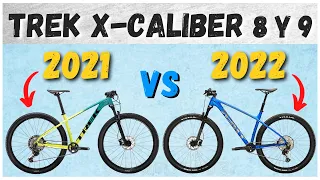 TREK X-CALIBER 8 y 9 2021 vs 2022 ¿QUÉ ha CAMBIADO?