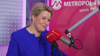 Berlin-Wahl 2023 Franziska Giffey: "Wir werden ein weiteres Erdbebenhilfezentrum einrichten"