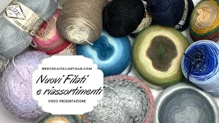 PRESENTAZIONE NUOVI FILATI OTTOBRE 2019 - MERCERIAITALIARTISAN.COM