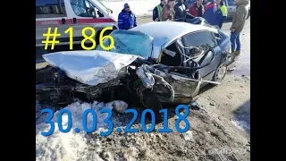 Подборка ДТП и Аварий за 30 03 2018 Нереальные водилы