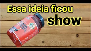 DIY - DO LIXO AO LUXO / IDEIA LINDA GASTANDO POUCO