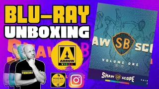 SHAW SCOPE VOL.1 - Arrow Video Blu-ray Unboxing & Review