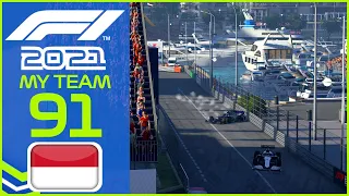 F1 2021 MyTeam KARRIERE #91: Volles Risiko auf den Straßen von Monaco!