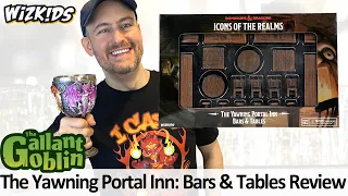 The Yawning Portal Inn: Bars & Tables Review - WizKids D&D Icons of the Realms Prepainted Minis