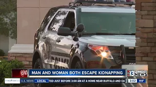 Man and woman escape from alleged kidnapper