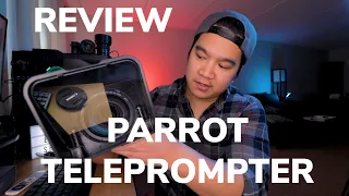 PARROT TELEPROMPTER! GEAR REVIEW. How To Make YouTube Videos Faster.