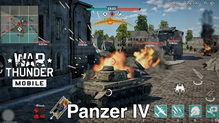 Panzer IV Experience in Warthunder Mobile