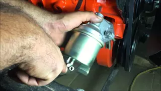 how to install chevelle fuel pump big block 454