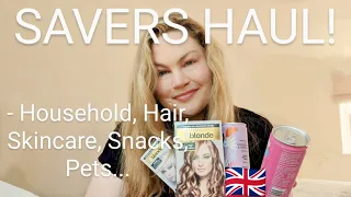 SAVERS Haul! #uk #haul #budget