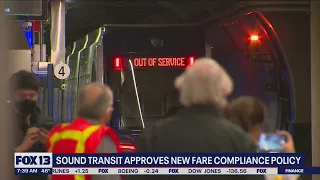 Sound Transit approves new fare compliance policy | FOX 13 Seattle