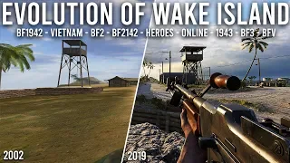 The Evolution of Wake Island in Battlefield