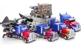 Transformers Movie 1 2 3 4 5 Jetwing Jetpower Evasion Knight Optimus Prime Truck Car Robots Toys