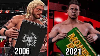 Every Successful Money in the Bank Cash in! (WWE Games)