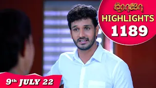 ROJA Serial | EP 1189 Highlights | 9th July 2022 | Priyanka | Sibbu Suryan |Saregama TV Shows Tamil