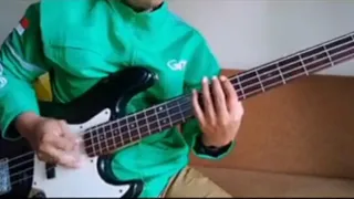 BUKAN TAK MAMPU ( bass cover ) #bass #bassist #dangdut #jazzbass #tokai