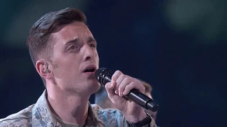 In The Stairwell Airforce Academy Group Sings Some Nights Cover America's Got Talent 2017