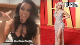 "I Dont Play" Cardi B Responds After Running Into Saweetie At Oscars