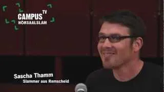 3. Bielefelder Hörsaalsslam - Sascha Thamm "Von einem der auszog, um auszuziehen"