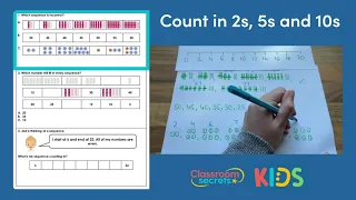 Year 2 Count in 2s, 5s, and 10s Answer Video