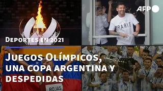 Deportes en 2021: Juegos Olímpicos, una Copa argentina y varias despedidas | AFP