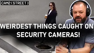 Weirdest Things Caught On Security Cameras REACTION | OFFICE BLOKES REACT!!
