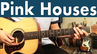 John Mellencamp Pink Houses Guitar Lesson + Tutorial