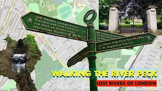 Walking the Lost River Peck | London's Lost Rivers (4K)