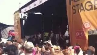 Black Veil Brides "Fallen Angels" live Warped Tour 2013