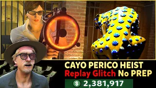 Cayo Perico Heist REPLAY Glitch For Money SOLO 100% No PREP needed GTA Online (UPDATED After Patch)