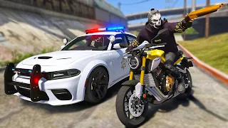 Destroying Cops with Superbikes in GTA 5 RP