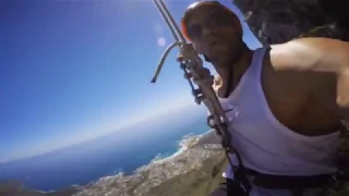 Abseiling The Table Mountain - Cape Town - South Africa