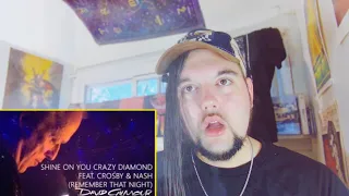 Drummer reacts to "Shine On You Crazy Diamond" (Live) by David Gilmour ft Crosby and Nash