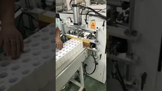 Semi automatic toilet paper packaging machine
