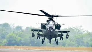 TNI AD Memiliki Alutsista Canggih, Yakni Helikopter serbu AH-64E Apache Buatan Amerika Serikat.