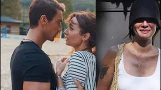 Birce Akalay and İbrahim Çelikkol were caught together! Magic kiss!