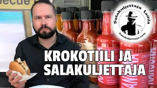 TESTISSÄ KROKOTIILIBURGER JA SALAKULJETTAJAN MAUSTEET