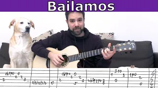 Fingerstyle Tutorial: Bailamos [FULL Instrumental] - Guitar Lesson w/ TAB