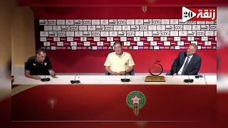 كلمة موثرة لهشام الدكيك مدرب منتخب الصالات في حق فوزي لقجع